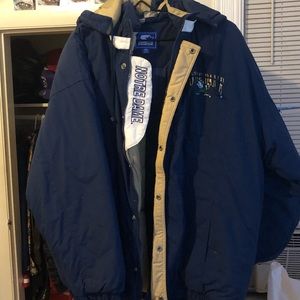 vintage STARTER notre dame jacket